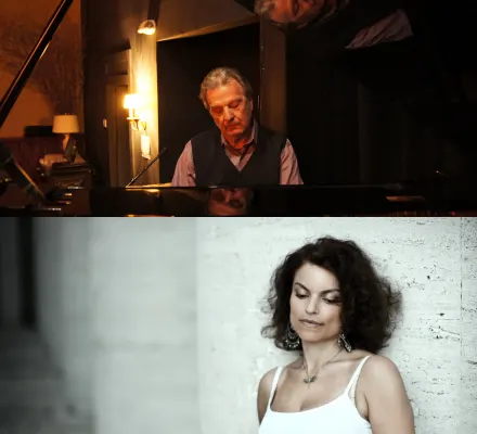 Headshots of both the performers