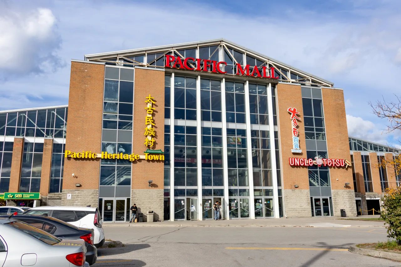 Pacific Mall entrance on October 25, 2025